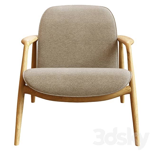 Bolia Bowie Armchair 3D Models