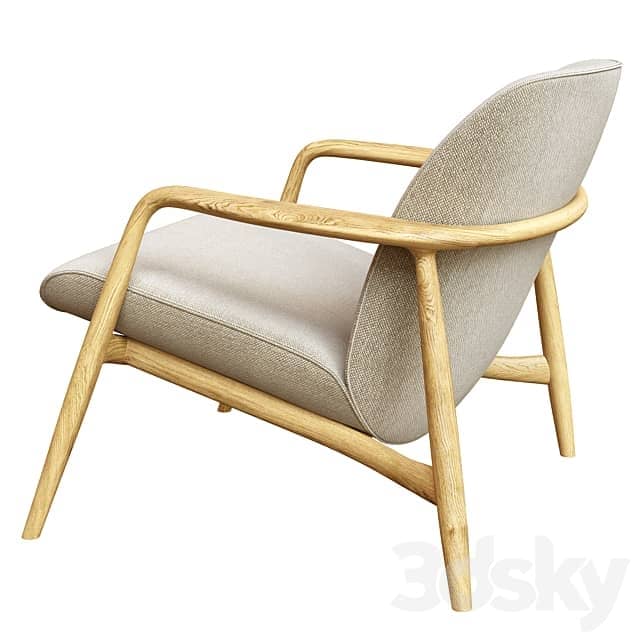 Bolia Bowie Armchair 3D Models