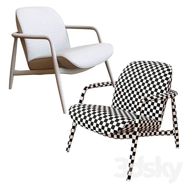 Bolia Bowie Armchair 3D Models