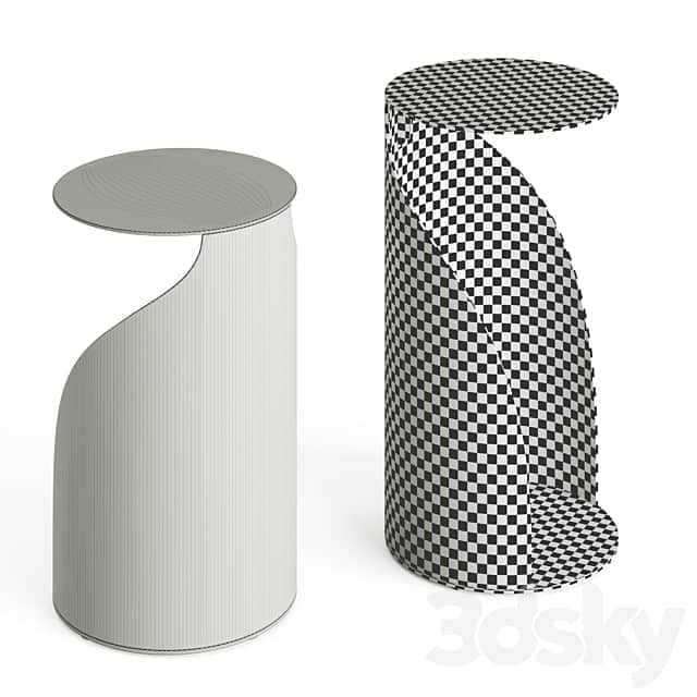 Cattelan Italia Penguin Coffee Table By Paolo Cattelan 3D Models