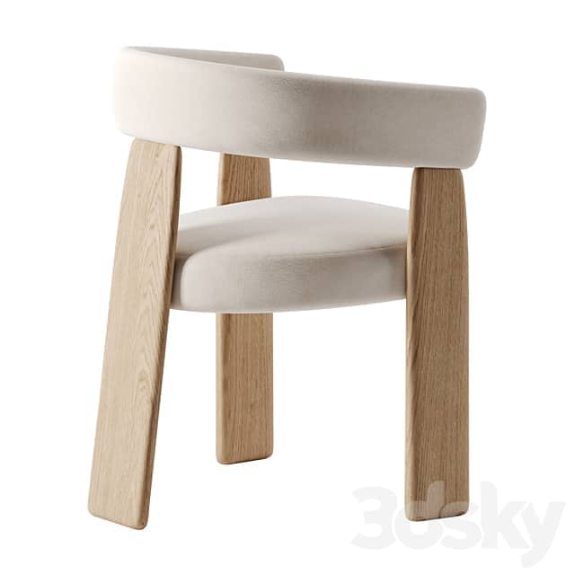 Oru chair by Andreu World 3D Models