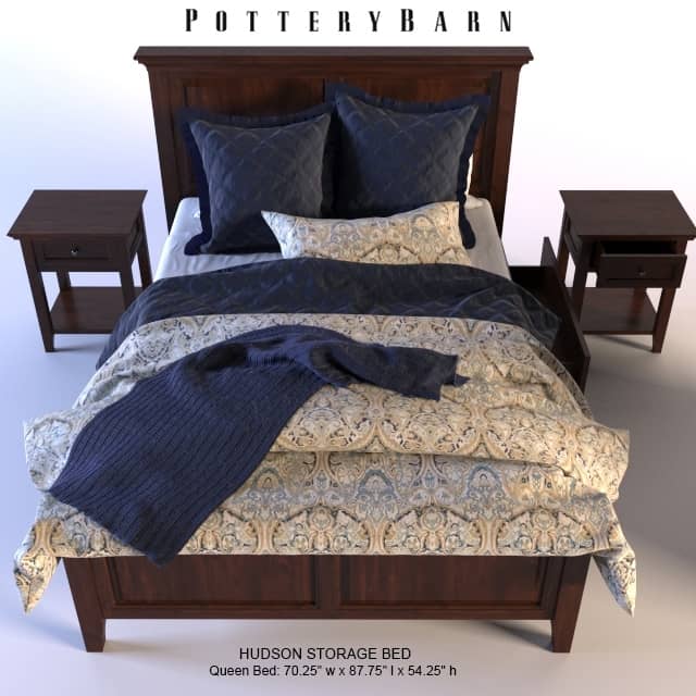 Bed Hudson Bedroom Collection bedroom furniture of mahogany