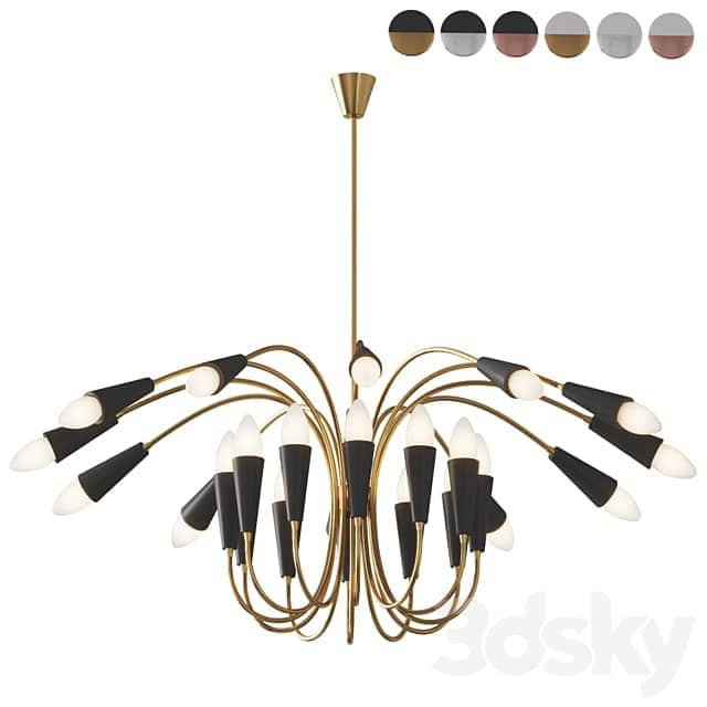 Delightfull Aretha Pendant Pendant light 3D Models