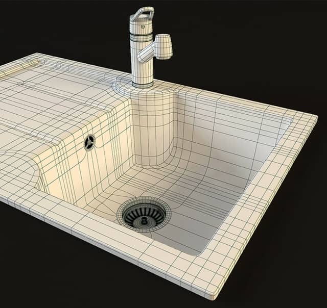 Blanco sink and faucet Blanco 45s Idessa Actis