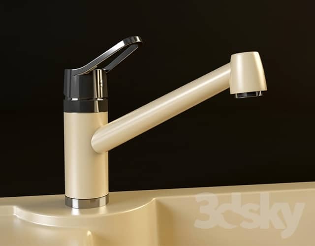 Blanco sink and faucet Blanco 45s Idessa Actis