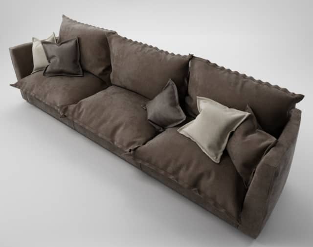 Baxter Brest sofa three seater 