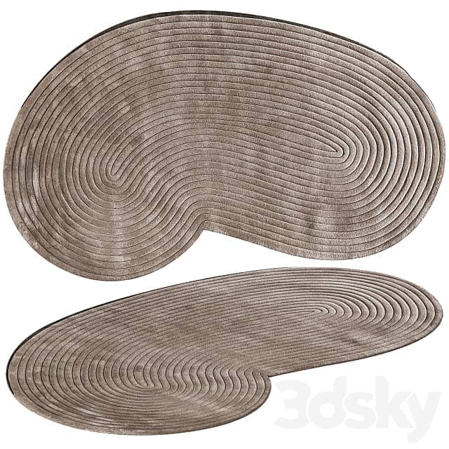 Carpet FORMA BEAN 3D Models