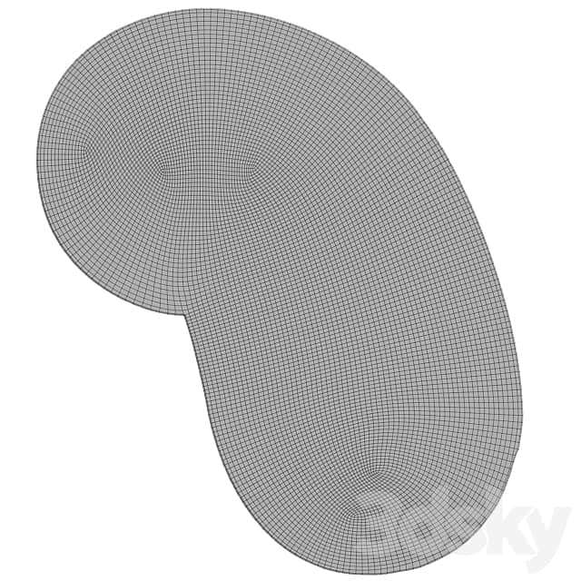 Carpet FORMA BEAN 3D Models