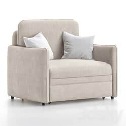 Armchair bed Cases Textile Light 3D Models 