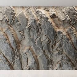 Rock cliff wall 63 3D Models 