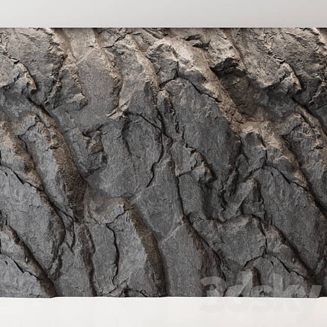 Rock cliff wall 63 3D Models
