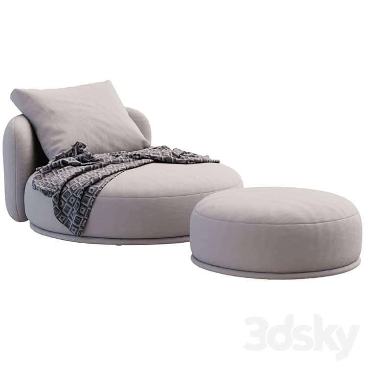 Armchair Rene By Meridiani