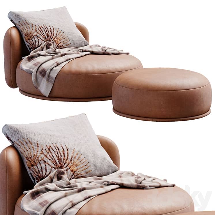 Armchair Rene By Meridiani