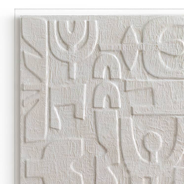 Corrugated paper wall decor Urbino, La Redoute