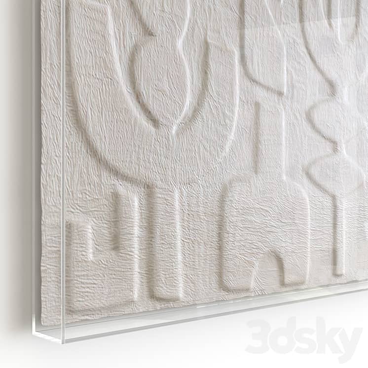 Corrugated paper wall decor Urbino, La Redoute