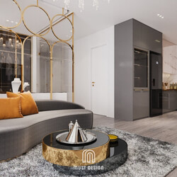  3D Model of Interior Apartment by Phan Xuan Thuy 