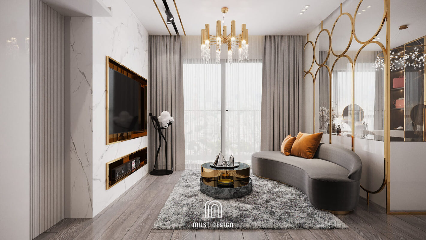  3D Model of Interior Apartment by Phan Xuan Thuy