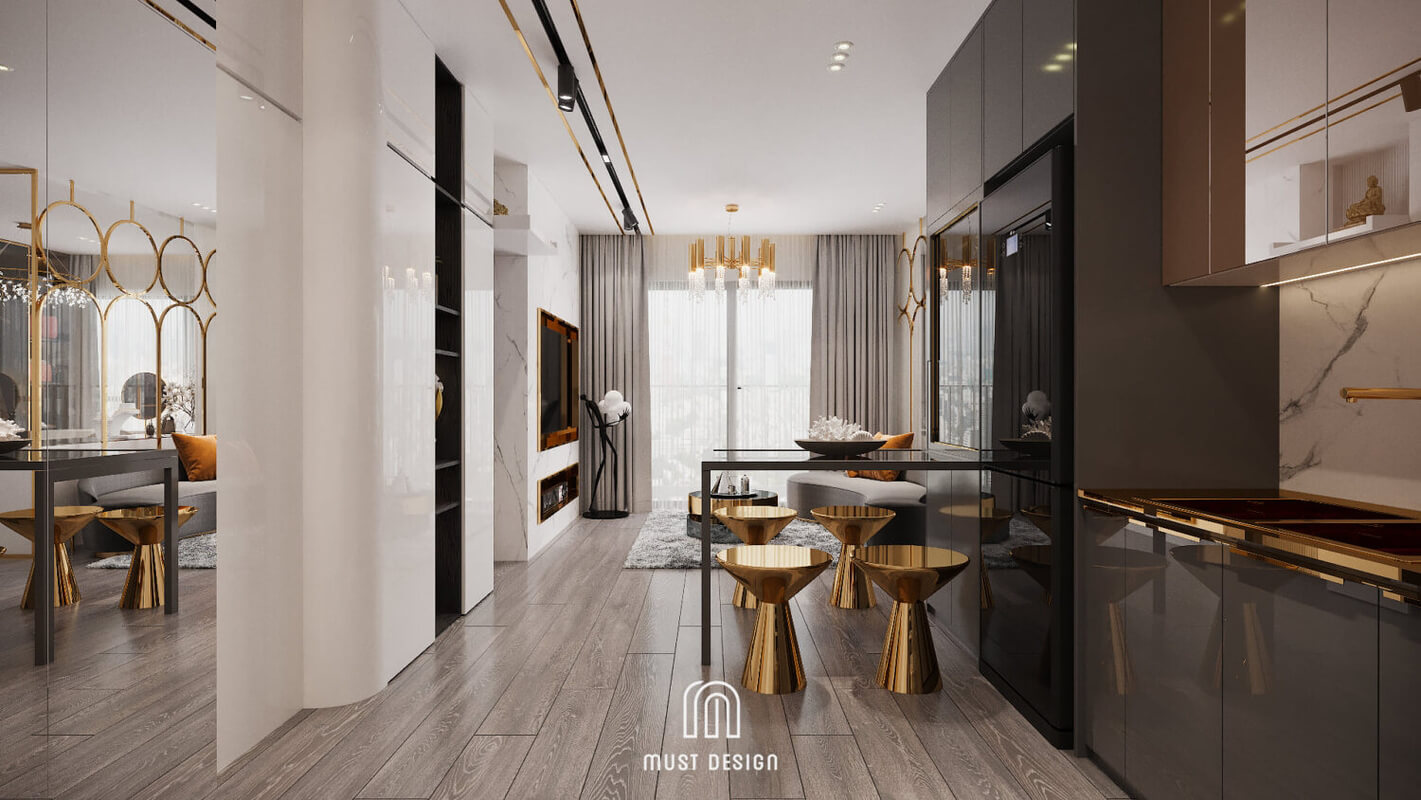  3D Model of Interior Apartment by Phan Xuan Thuy