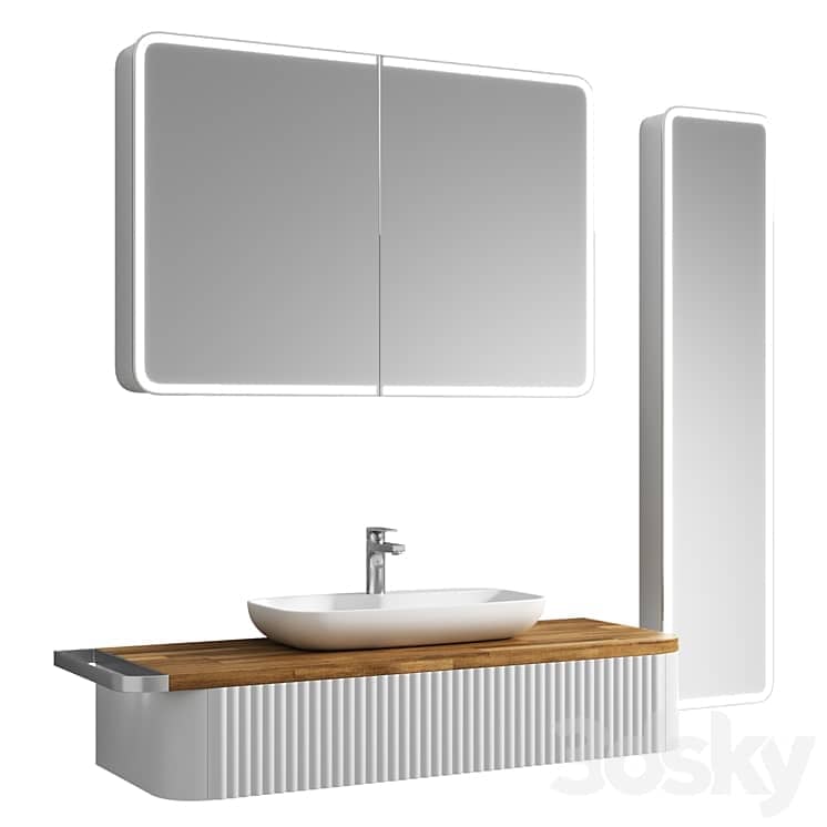 Cabinet with sink Belinza Cassa 130