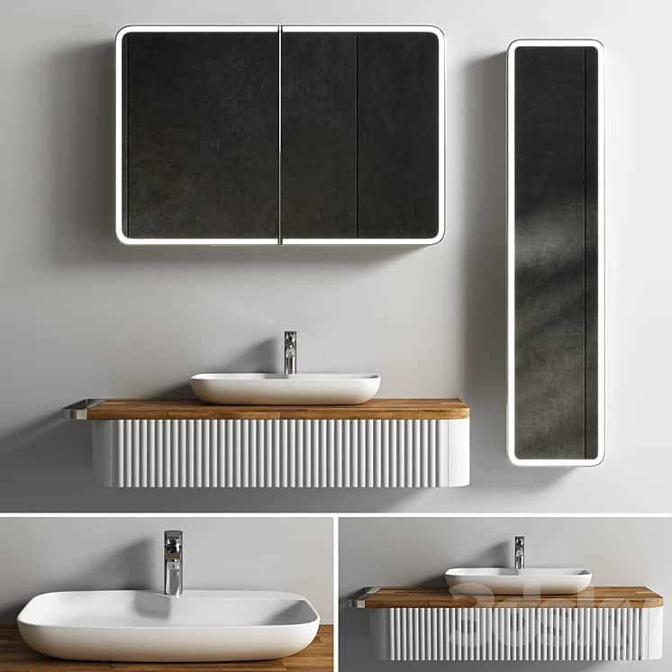 Cabinet with sink Belinza Cassa 130