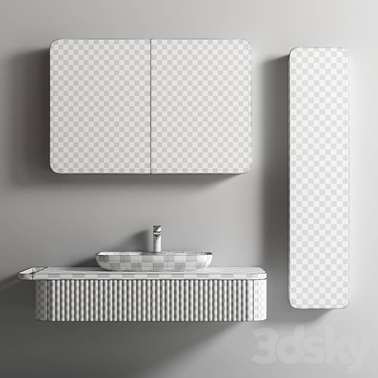 Cabinet with sink Belinza Cassa 130