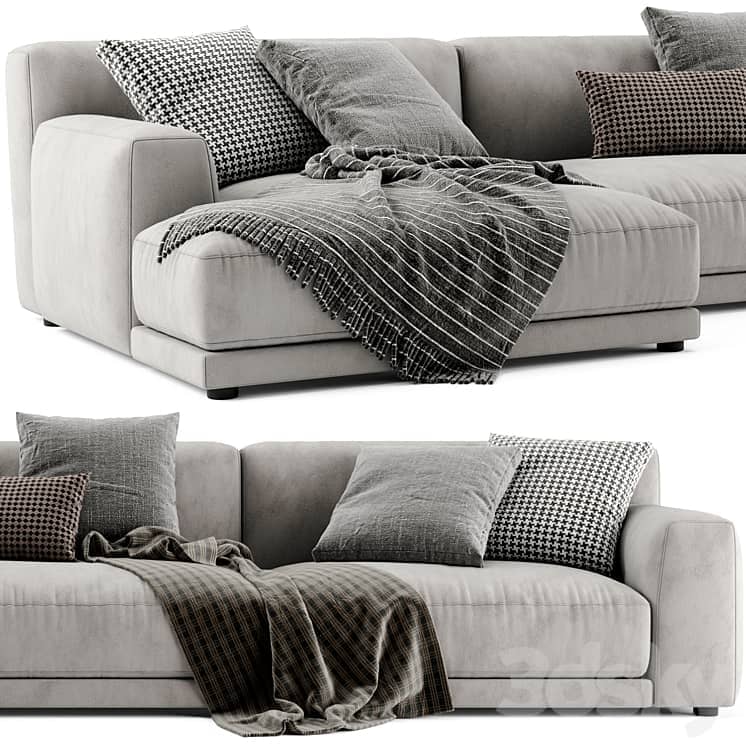 Poliform Paris Seoul Chaise Longue Sofa 02