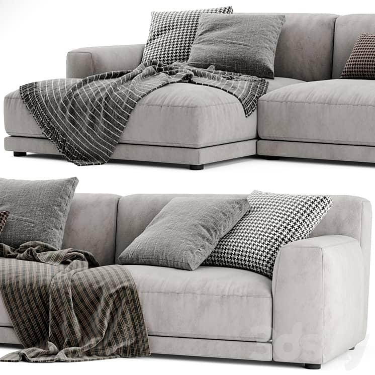 Poliform Paris Seoul Chaise Longue Sofa 02