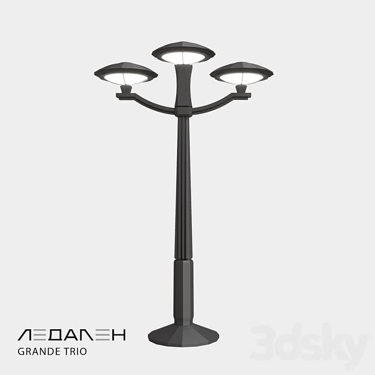 Street lamp GRANDE TRIO