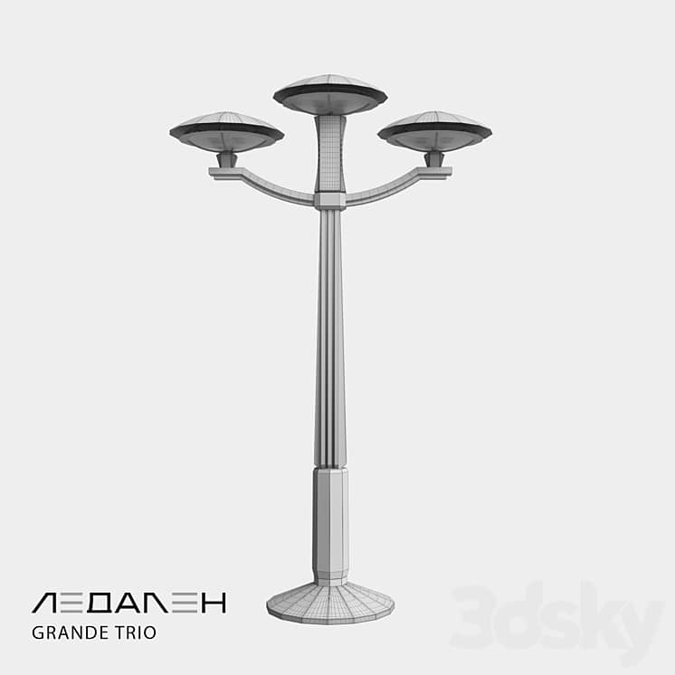 Street lamp GRANDE TRIO