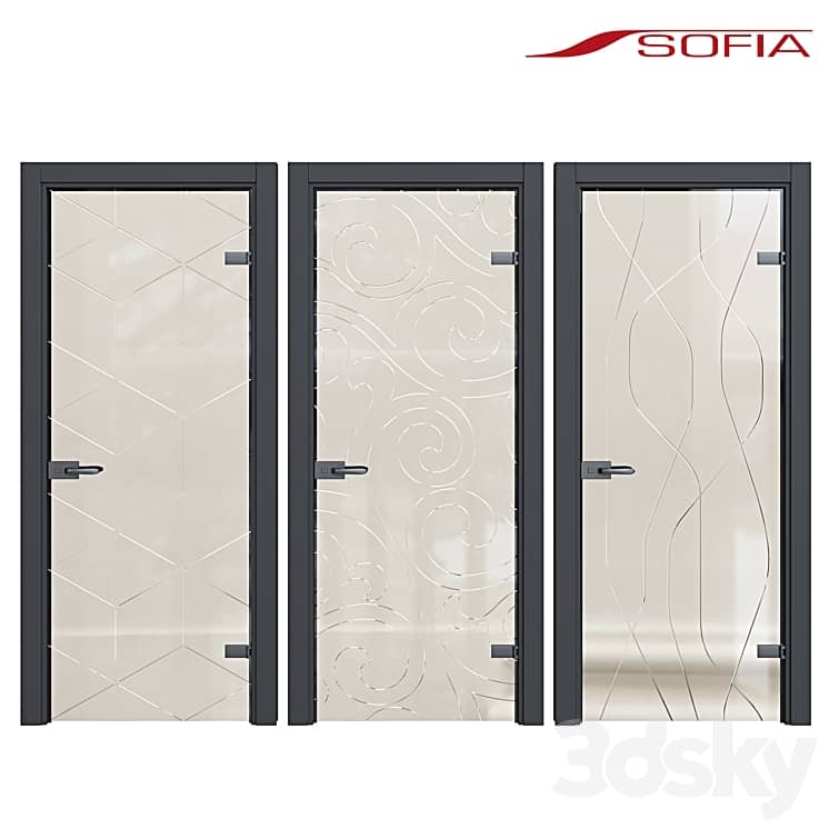 Phantom Design Sofia glass doors