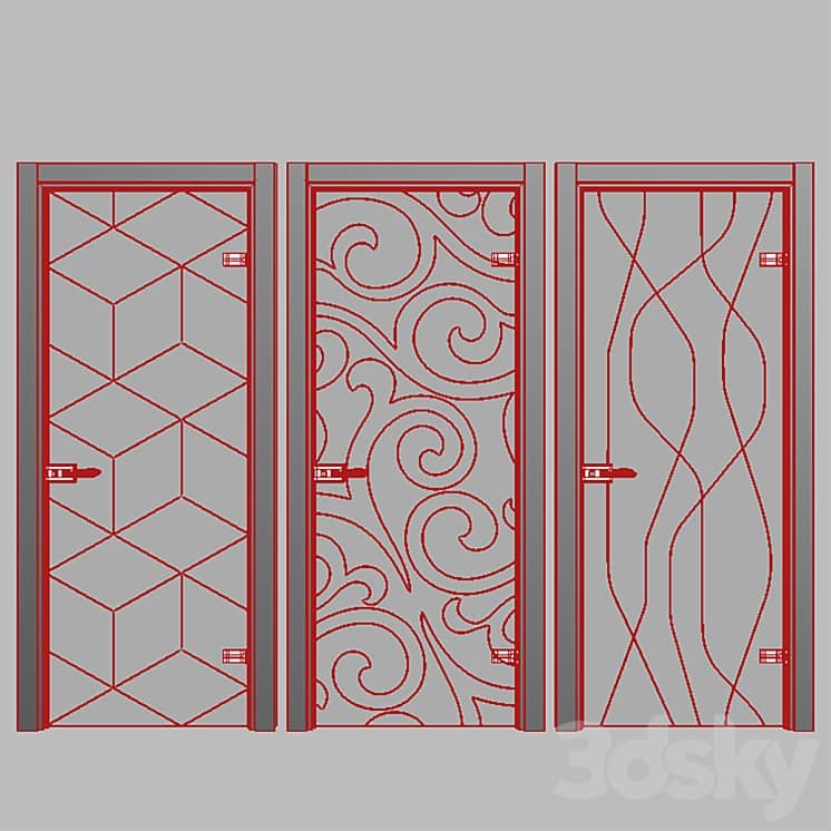 Phantom Design Sofia glass doors