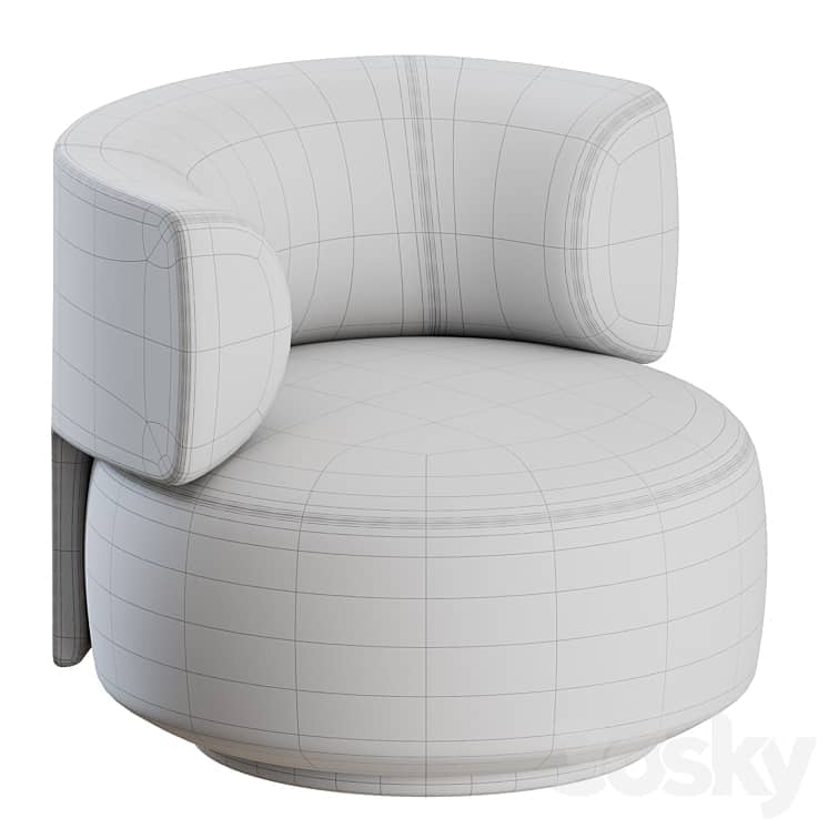 K WAIT Armchair by Kartell