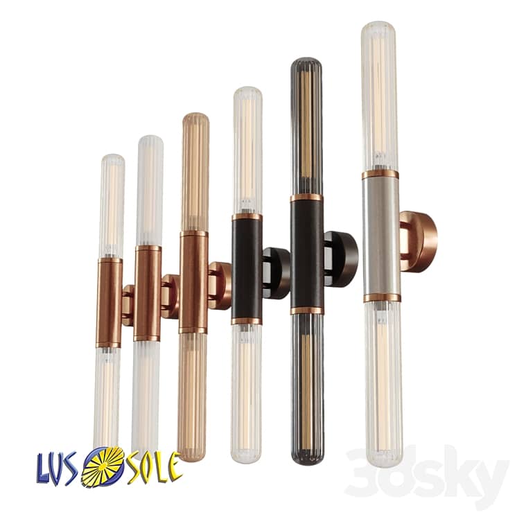 OM Sconce Lussole LSP 8481, LSP 8482, LSP 8483, LSP 8484, LSP 8485, LSP 8486