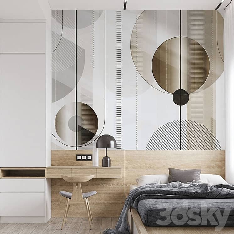 Creativille | wallpapers | 8045 Circles and Rays