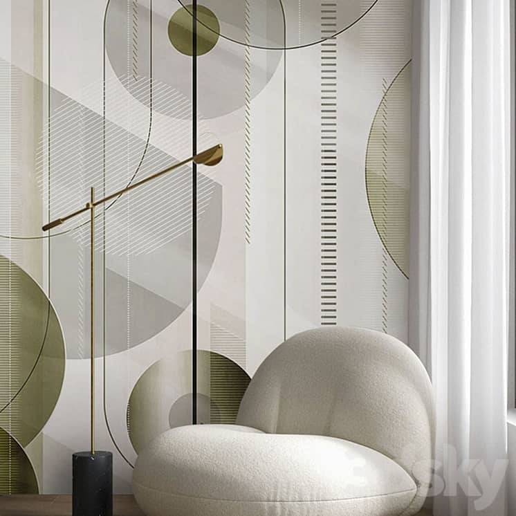 Creativille | wallpapers | 8045 Circles and Rays