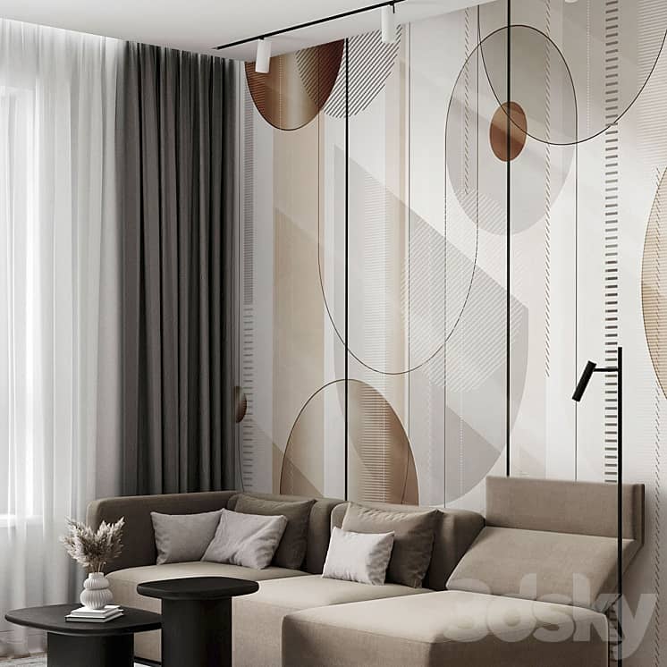 Creativille | wallpapers | 8045 Circles and Rays