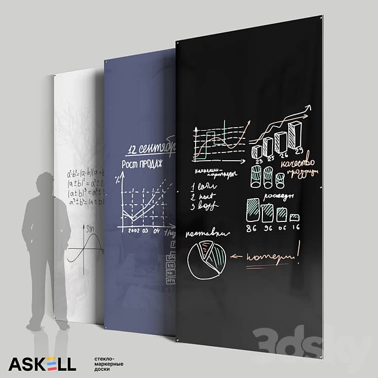 Askell glass marker panels