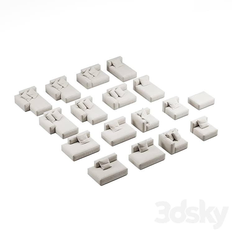 beds.one modo modular sofa