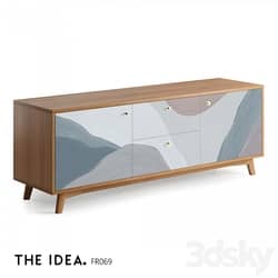OM THE IDEA TV bench FRAME 069 