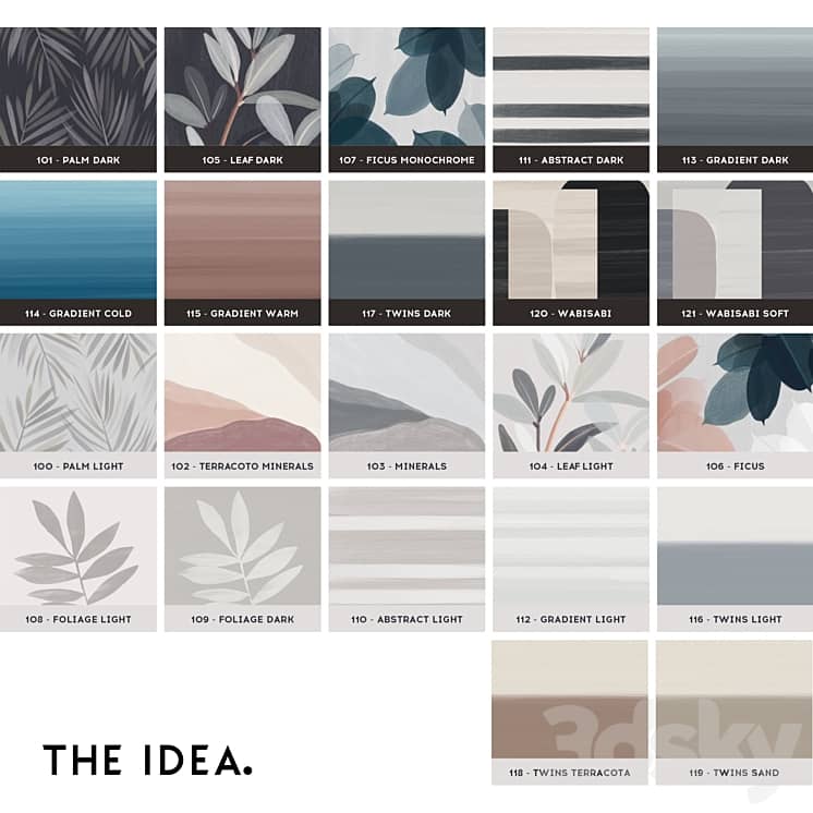 OM THE IDEA TV bench FRAME 069