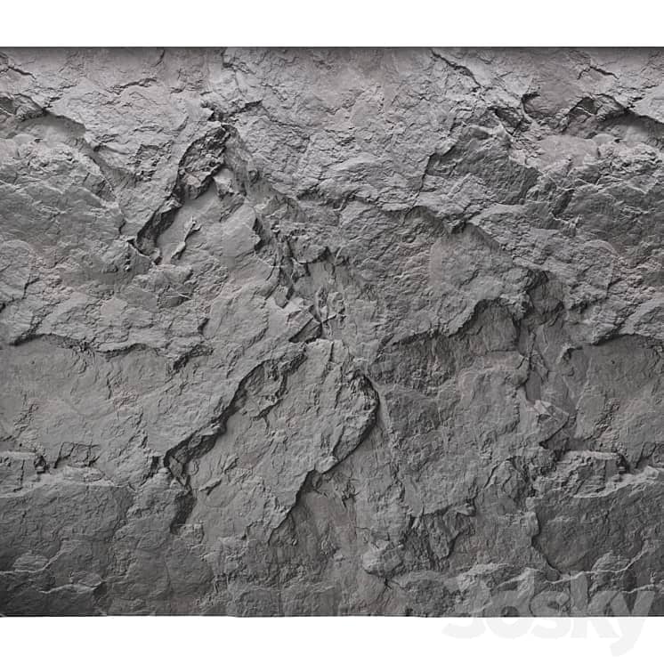 Rock cliff wall №45