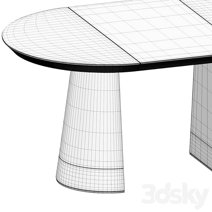 Extendable table Kastula
