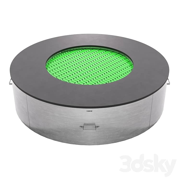 Built in trampoline circle 160 OM