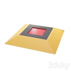 Trampoline in the hill square 150 OM 