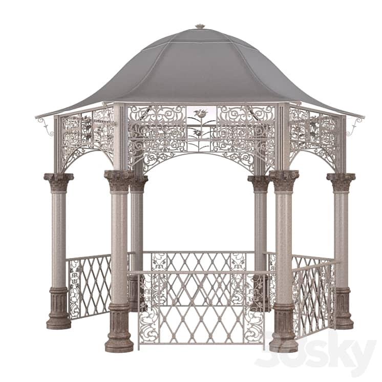 OM Gazebo with columns