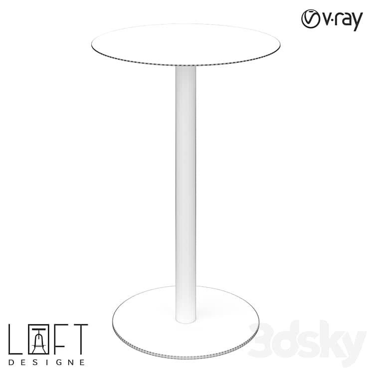 Table LoftDesigne 70112 model