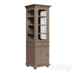 OM Cabinet showcase narrow tall St. James 