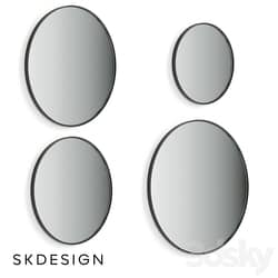 Round mirrors Ego 