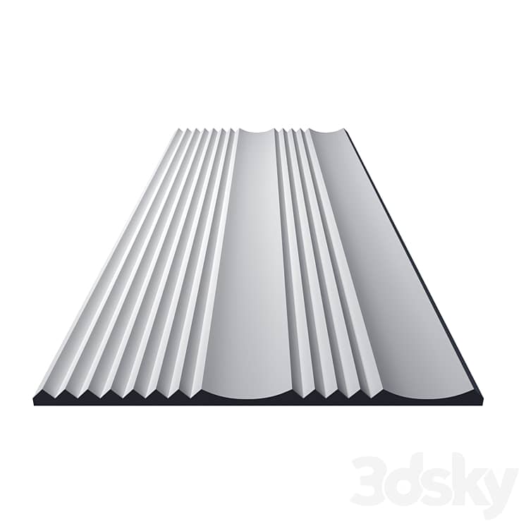 Gypsum 3D panel FUSION