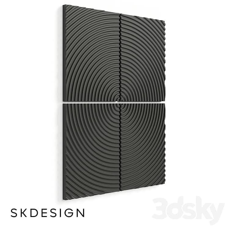 Panel set Wilt circle